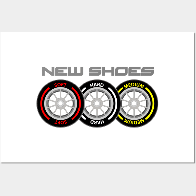 New Shoes F1 Design Wall Art by Hotshots